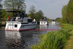 Thementour Finowkanal mit Yacht Charter Heinzig